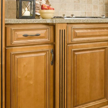 Blonde Wood Cabinets