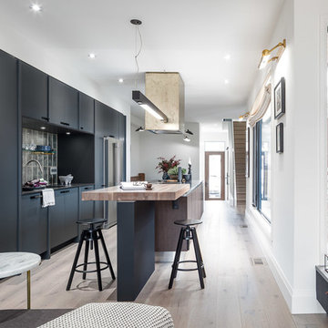 Blue & Bold Modern Home Design | Astro Design | Ottawa, Canada