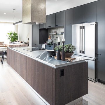 Blue & Bold Modern Home Design | Astro Design | Ottawa, Canada