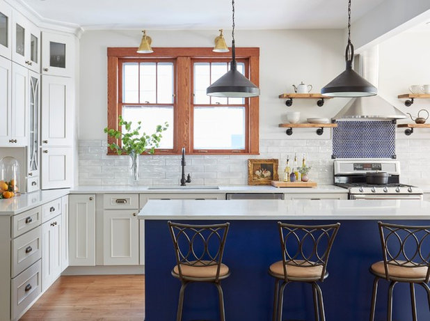 Traditional Kitchen by JASMIN REESE INTERIORS