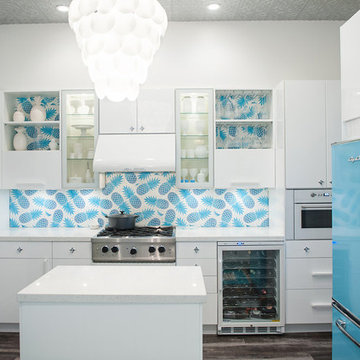 Blue & White Big Chill Pro Kitchen – San Francisco, CA