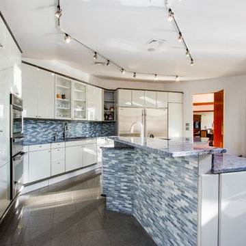Blue Bahia Exotic Granite Kitchen Counters