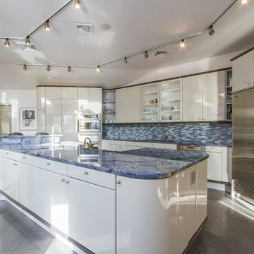 Blue Bahia Exotic Granite Kitchen Counters