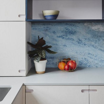 Blue Calcite Quartzite Splashbacks