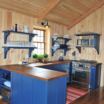 Blue Country Kitchen