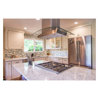 Blue French Country Kitchen - Kitchen - Seattle - by Sound Kitchen and