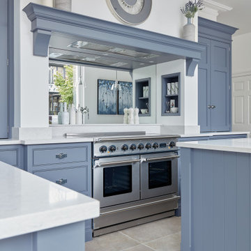 Blue Kitchen Design