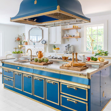 Blue Kitchens by Officine Gullo