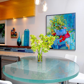 Blue Modern
