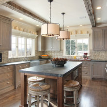 Rustic Kitchen by Quality Custom Cabinetry, Inc