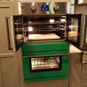 BlueStar introduces Single Control Electric Wall Ovens and a 36" Plat. Rangetop