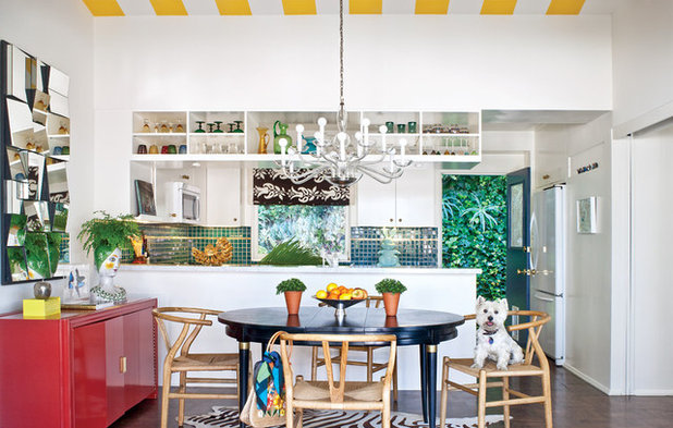 Eclectic Kitchen by California Home + Design