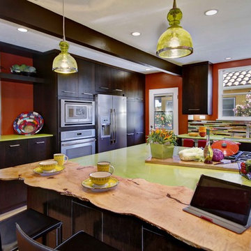 Bold Eclectic Kitchen