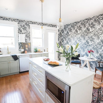 Bold, Eclectic Kitchen