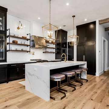 Bold Gold & Black Modern Home on West 10th