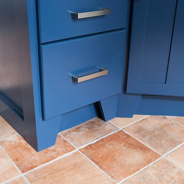 Bold Mediterranean Kitchen in Narberth