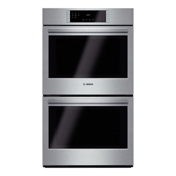 Bosch HBL8651UC 800 Series 30 Inch Double Electric Wall Oven in Stainless Steel