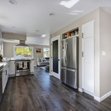 Boulder, Heatherwood Whole Home Renovation -- Kitchen / Living