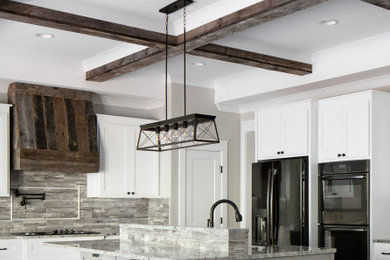 Inspiration for a country kitchen remodel in Charlotte
