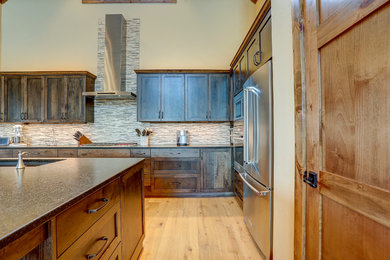 Inspiration for a craftsman kitchen remodel in Other