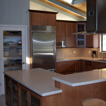 Brian's Lake County Project - Fieldstone Cabinetry