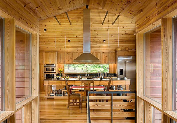 Farmhouse Kitchen by Robert M. Cain, Architect