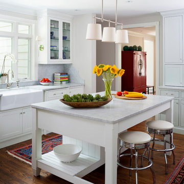 Bright and Airy Chevy Chase Kitchen