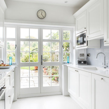 Bright and Cleanly White Kitchen