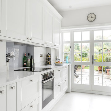 Bright and Cleanly White Kitchen