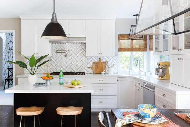 Transitional Kitchen by Jennifer Grey Color Specialist & Interior Design