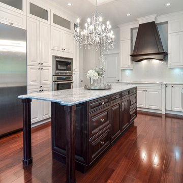 Bright and glamorous kitchen Vancouver