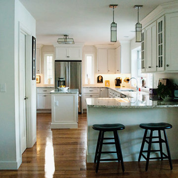 Bright and open kitchen