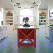 Coastal Kitchen by Alison Kandler Interior Design