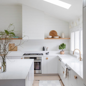 Bright open kitchen