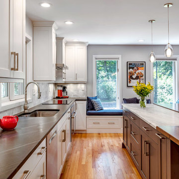 Bright Open Kitchen