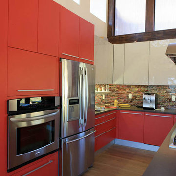 Bright Red Contemporary Denver