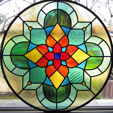 Bright Spanish-Style Round Window - Style Guide - Traditional & Period