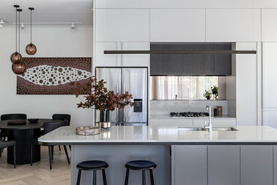 Example of a kitchen design in Melbourne