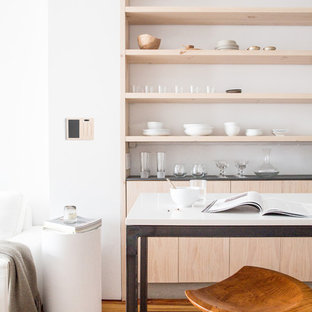 Scandinavian kitchen designs - Danish kitchen photo in San Francisco