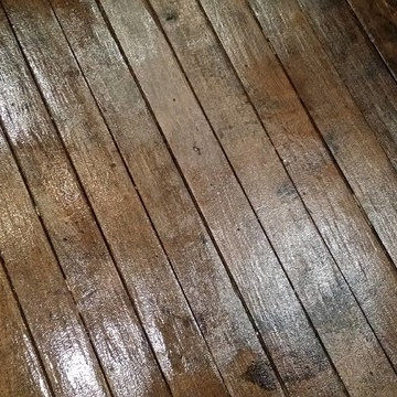 Bringing Back Hardwood - 100 year old Wood Floors