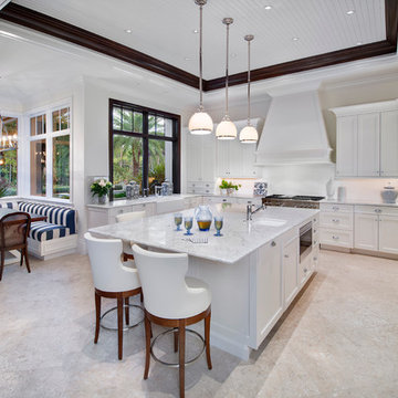 British West Indies Custom Home in Naples