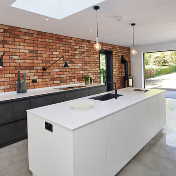 Broken plan industrial style kitchen – Cambridge, Cambridgeshire