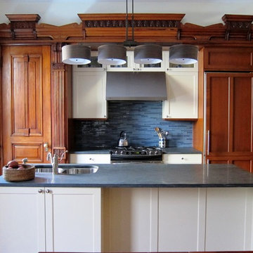 Brooklyn Brownstone Kitchen Dining Room