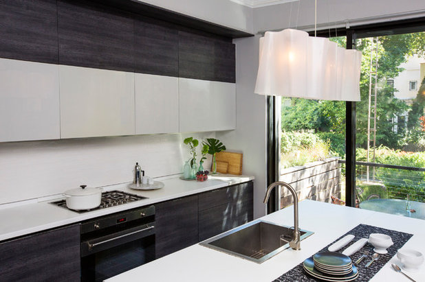 Contemporary Kitchen by Julia Mack Design, LLC