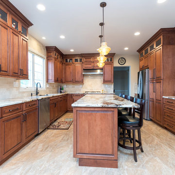 Brown Kitchen Project - Kitchen Remodeling in Ashburn, VA