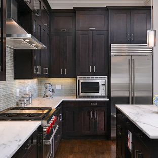 backsplash marble glass