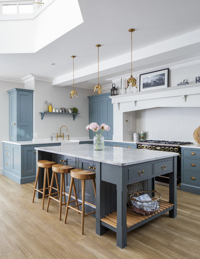 Transitional Kitchen by Drew Forsyth & co