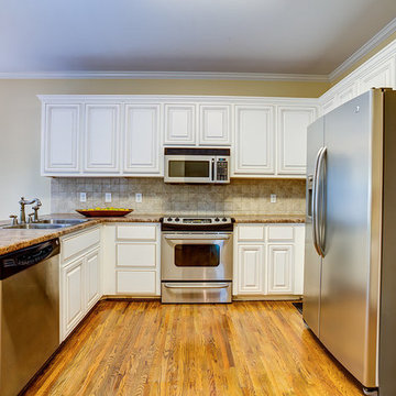 Budget Friendly- Cabinet Reface with Caramel Glaze