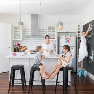 Photo of a scandinavian kitchen in Sunshine Coast.