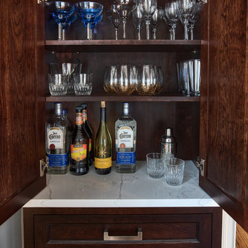 Built-In "Bar" Cabinet